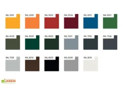 Abri à Vélos Pour Collectivités En Acier Galvanisé Et Polycarbonate Larus -Refuge Jardin coloris abri velo larus