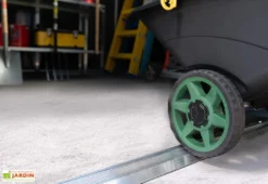 Abri De Jardin En Polycarbonate Et Aluminium Yukon 20 M² - Gris 11 Abri De Jardin En Polycarbonate Et Aluminium Yukon 20 M² - Gris -Refuge Jardin detail abri jardin pvc yukon palram 3 1