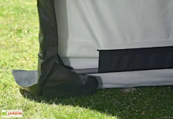 Abri Souple Pour Animaux En Polyéthylène 7,8 M² -Refuge Jardin details abri souple animaux polyethylene 7m2