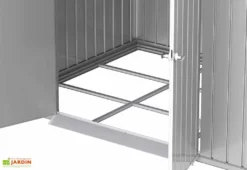 Abri De Jardin En Acier Galvanisé Duramax Modern 4,5 M² -Refuge Jardin details cabane jardin acier galvanise duramax modern gris