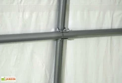 Abri Souple Pour Animaux En Polyéthylène 7,8 M² -Refuge Jardin details structure abri souple animaux polyethylene 7m2