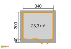 Refuge Jardin -Refuge Jardin dimensions abri jardin weka bois brut 10m2