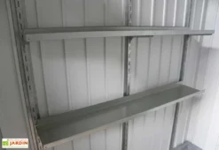 Étagère Pour Abri De Jardin En Acier Galvanisé Duramax Modern