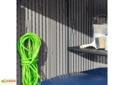 Lifetime Armoire De Jardin En Résine Effet Bois - 2,1 M² -Refuge Jardin etagere interieur armoire jardin lifetime