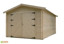 Solid Garage En Bois Hobby 28mm (358x508cm)