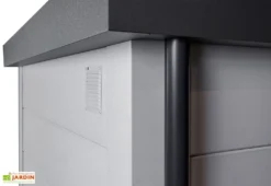 Abri De Jardin En Métal Eleganto – 4,3 M² -Refuge Jardin gouttiere abri jardin metal eleganto 4 3 m