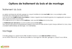 Abri De Jardin En Bois D’Épicéa Avec Toit En Shingle Gloucester 8 M² -Refuge Jardin montage traitement bois 11