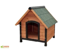 Niche Pour Chien En Bois Traité + Toiture En Shingle