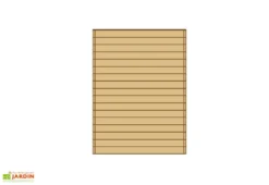 Paroi Latérale Pleine Pour Carports Modulables Solid