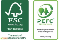 Solid Carport Bois Autoclave Modulable 4 X 5 M -Refuge Jardin pefc solid 1 9