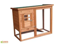 Poulailler En Bois Standard Pour 2 Poules (100 X 50 X 80 Cm)