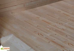 Plancher Pour Abri De Jardin En Bois D’Épicéa Traité Qube 15 M²