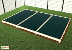 Plancher En Bois Brut Pour Studio De Jardin Como 11 M² -Refuge Jardin plancher chalet jardin etape 4 1