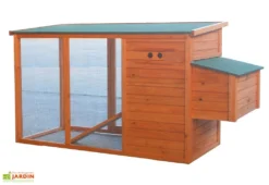 Poulailler Monchy (1,98x0,75x1m) -Refuge Jardin poulailler po2070 1