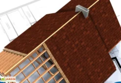 Refuge Jardin 15 Kit Shingle Bourne Abris De Jardin Eurovudas