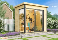 Refuge Jardin -Refuge Jardin studio jardin habitable bois domeo mini 6m2 1