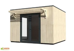 Studio De Jardin Modulable En Bois De Sapin Brut Como 13 M² -Refuge Jardin studio jardin modulable bois sapin brut como 13 m