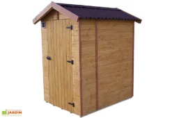 Toilettes Sèches D'extérieur 120 X 120 Cm En Bois Massif -Refuge Jardin toilettes seches ecologiques 5