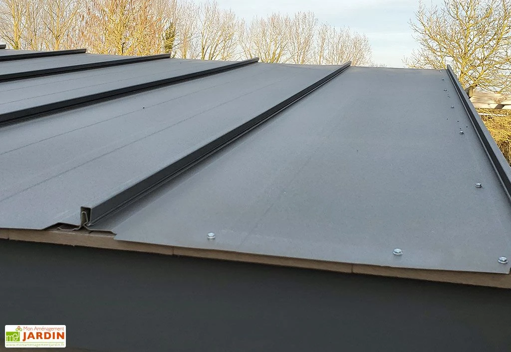Couverture Abri De Jardin Tradi 3 X 3 M - Plaques En Acier + Faitières 1 Couverture Abri De Jardin Tradi 3 X 3 M - Plaques En Acier + Faitières